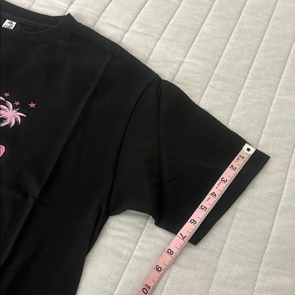 ALSTYLE classic new women’s  Black Hollywood California U.S.A Graphic Tee size M - Picture 9 of 11